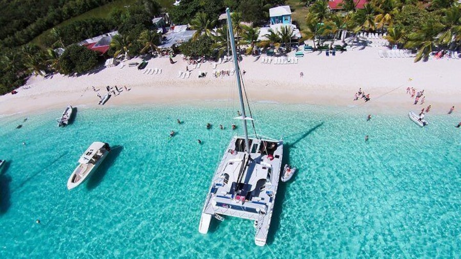 Sailing catamaran