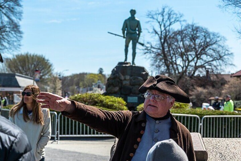 Lexington Battle Green Walking Tour with Costumed Guide