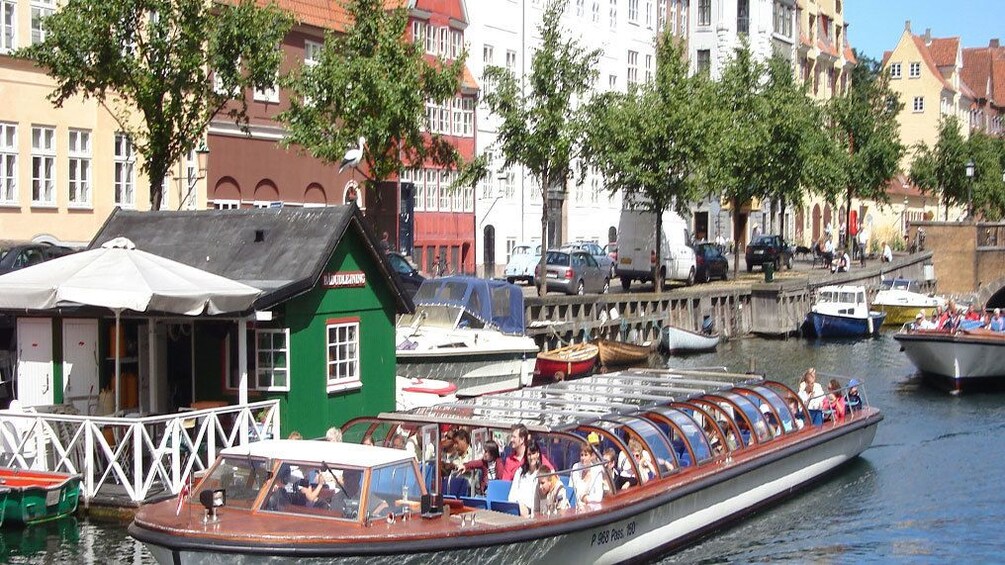 Aboard a boat in Copenhagen