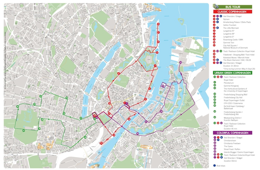 Copenhagen Hop-On Hop-Off Bus Tour