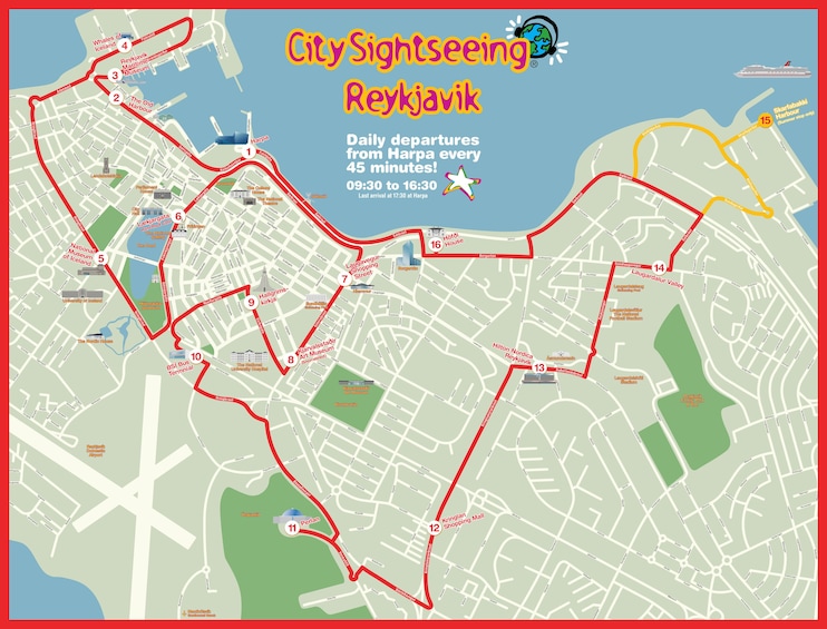Discover Reykjavik: Hop-On Hop-Off Bus Tour