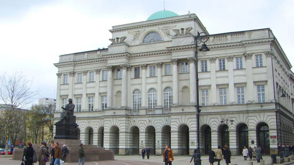 Staszic Palace in Warsaw