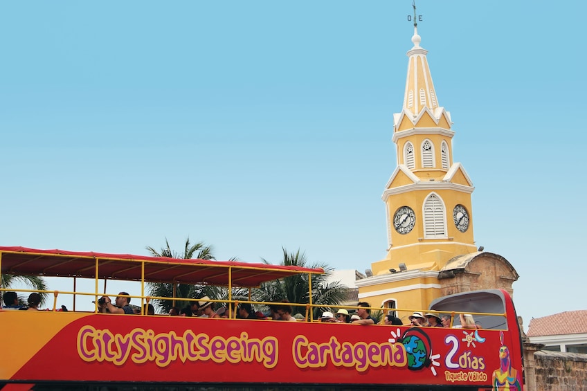Cartagena Hop-On Hop-Off Bus Tour