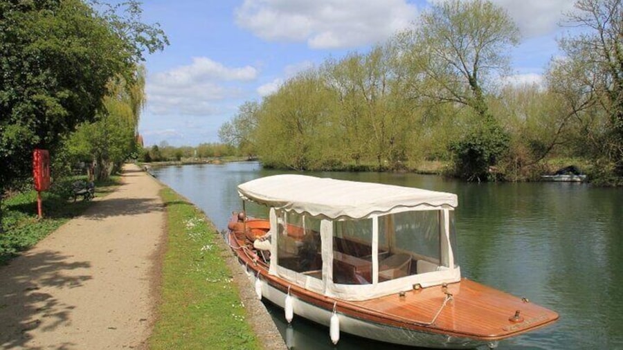 View from Iffley lock- where the cruise ends