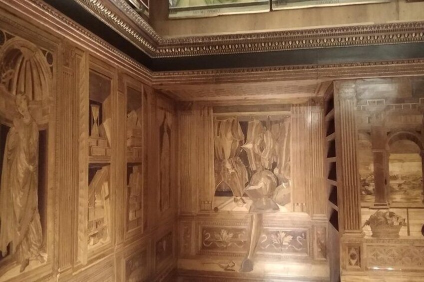 The studiolo, ducal palace, Urbino