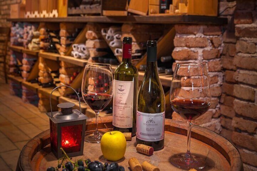 Wine cellar at Hotel Triglav Bled