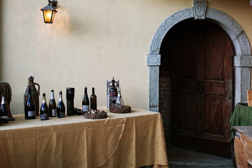 Wine cellar entrance