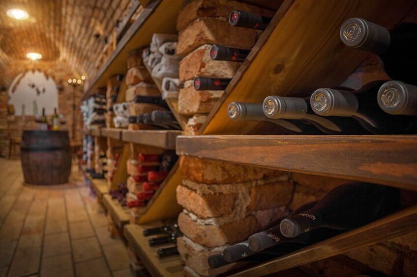 Wine cellar at Hotel Triglav Bled