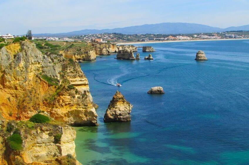Aerial view of Ponta da Piedade