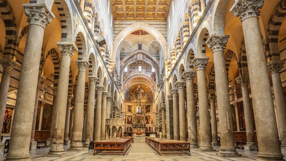 Interior of the Pisa Cathedral