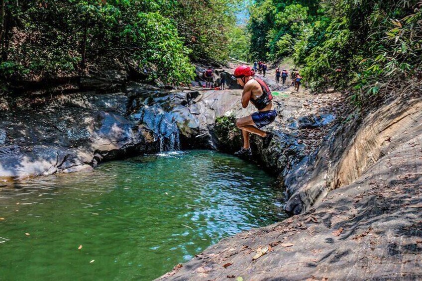 Canyoning and Abseiling Combined Adventure Package from Kitulgala