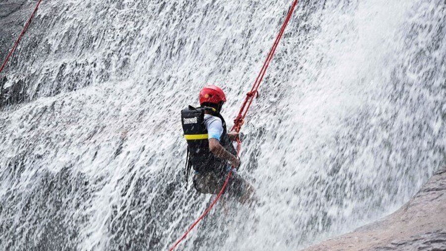 Canyoning and Abseiling Combined Adventure Package from Kitulgala