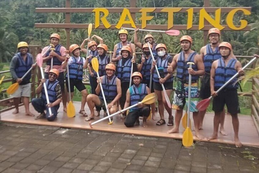 Telaga Waja River Rafting Start Point