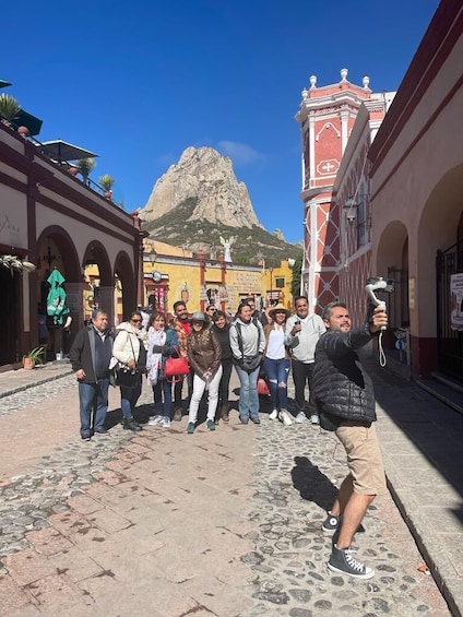 Magic town of Bernal from San Miguel de Allende