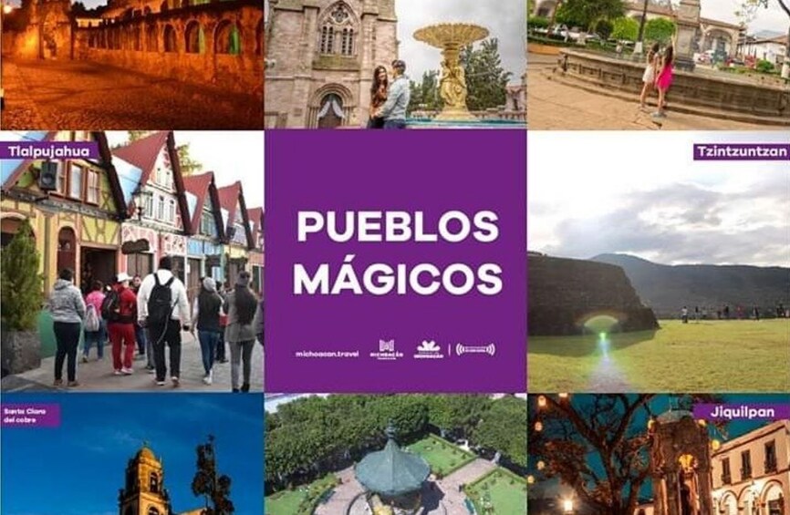 Magic towns of Michoacan from Morelia