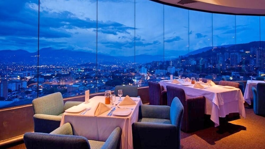 Dinner at the larges revolving restaurant in the world