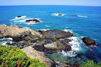 the eastern coast of Gyeongju Private tour with Columnar Joints Padosori