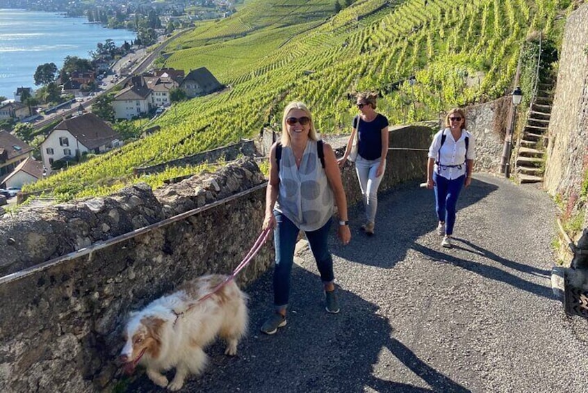 We wander the old vigneron trail from Lutry to Grandvaux