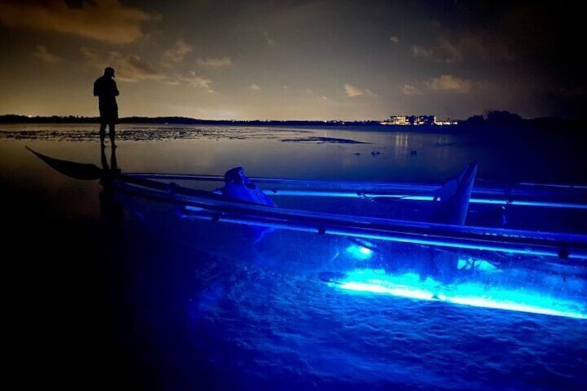 Shell Key Clear Kayak Glow in the Dark Tour