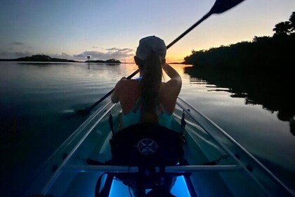 Shell Key Clear Kayak Glow in the Dark Tour