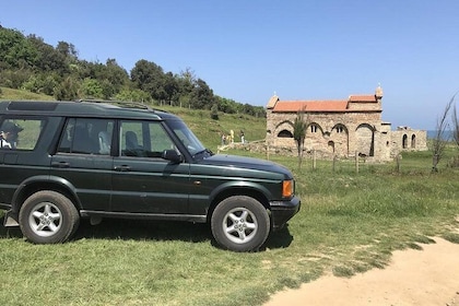 Albania: Jeep Tour to Cape Rodon Bay with Lunch&WineTasting Fullday from Ti...