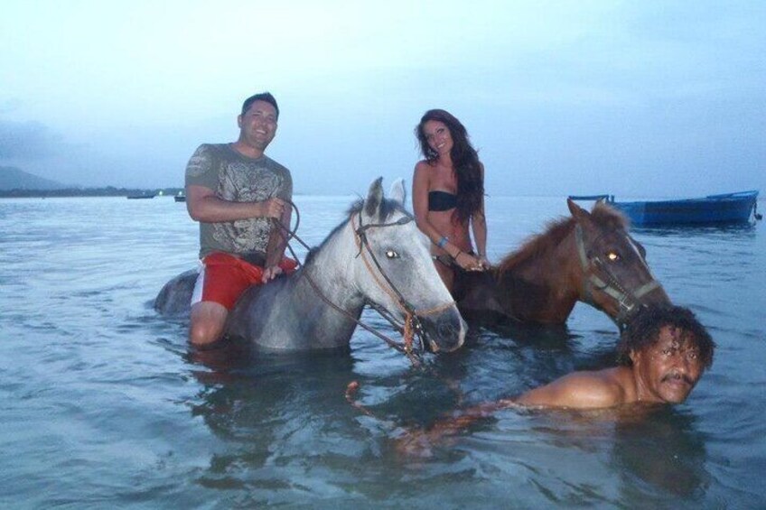 Half-Day Beach Horse Back Riding in Puerto Plata