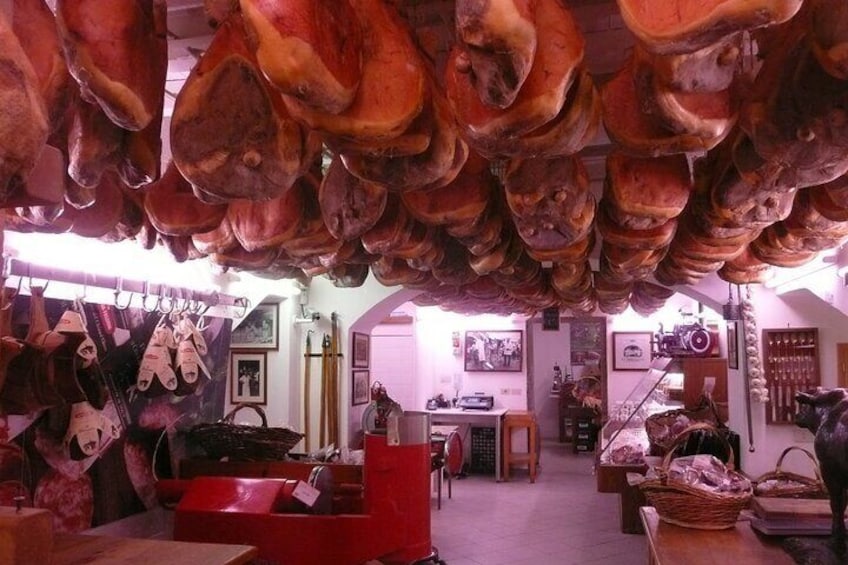 Falorni butcher in Greve in Chianti
