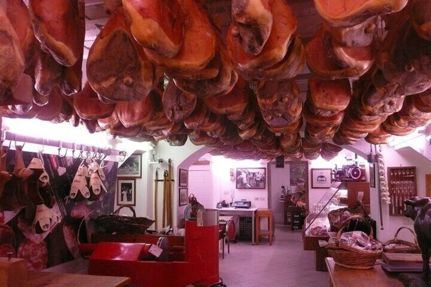 Falorni butcher in Greve in Chianti