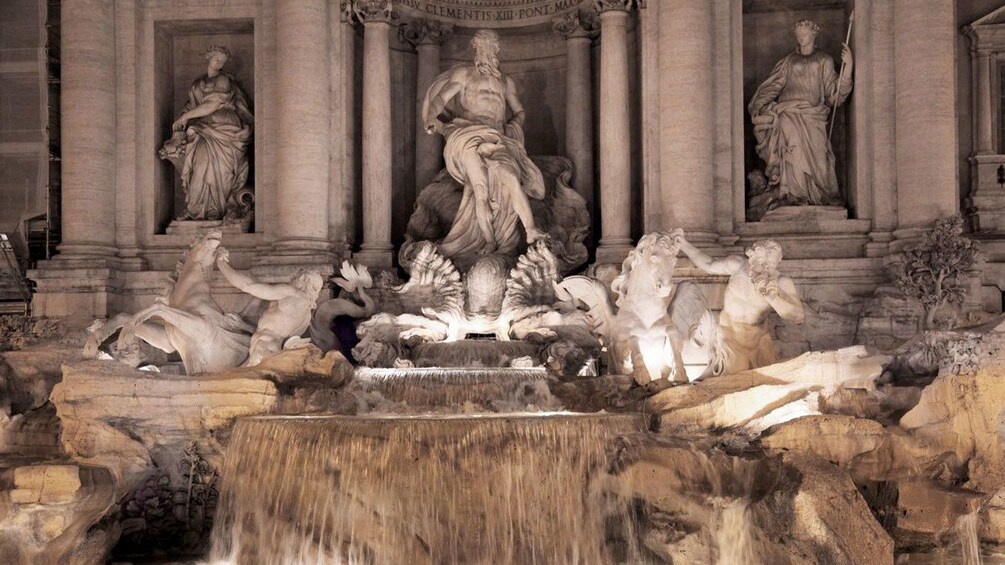 Show item 2 of 5. Close up of Roman sculptures.