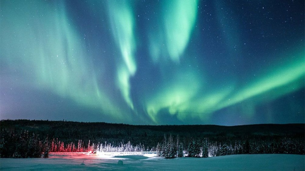 Northern lights in Fairbanks