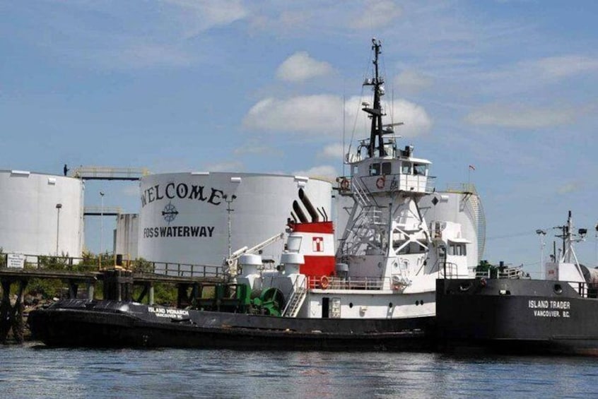Port of Tacoma and Puget Sound 2 Hour Guided Boat Tour
