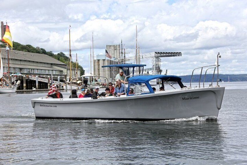 Port of Tacoma and Puget Sound 2 Hour Guided Boat Tour 