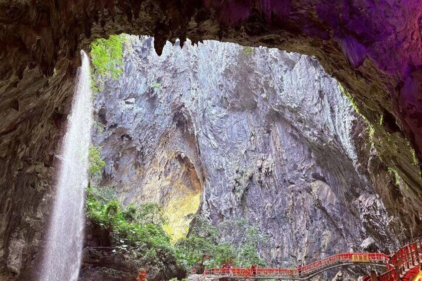 Private Day Tour to Gulong Canyon and Cave Fairland from Guangzhou