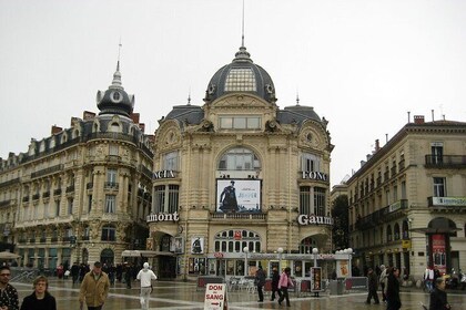 Private 4-hour City Tour of Montpellier with Hotel pick-up and drop off