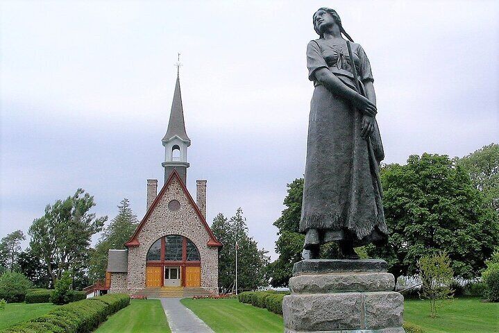 “Evangeline: A Tale of Acadie,” first published in 1847, was a poem written by Henry Wadsworth Longfellow...Evangeline Statue & Acadian Memorial Church at Grand Pre
