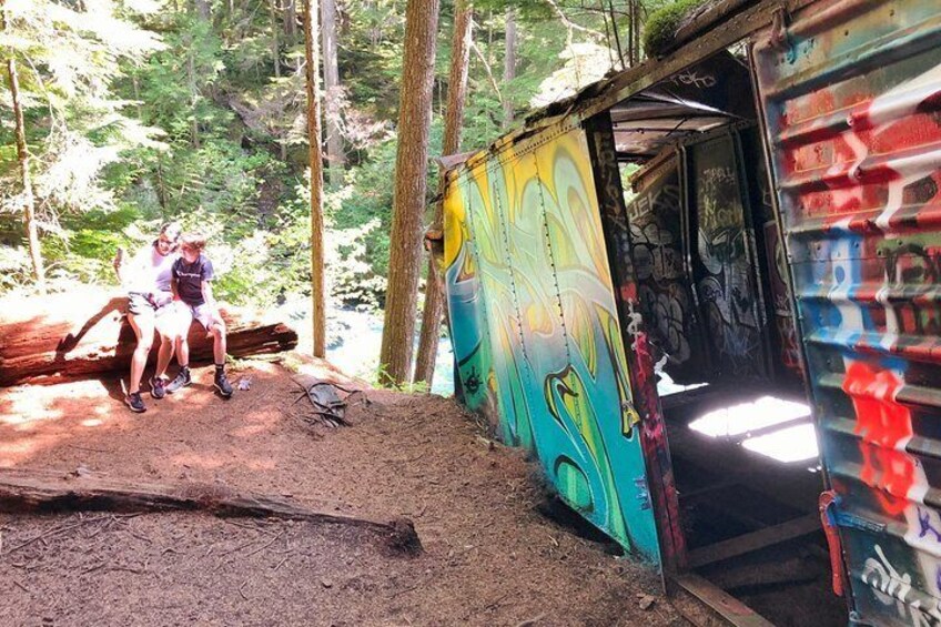 Selfies at The Train Wreck