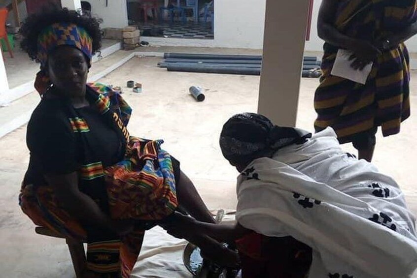 Traditional Naming Rite for African Diaspora in Kumasi