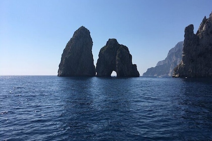 Dagstur til Capri og blå grotte fra Napoli og Sorrento