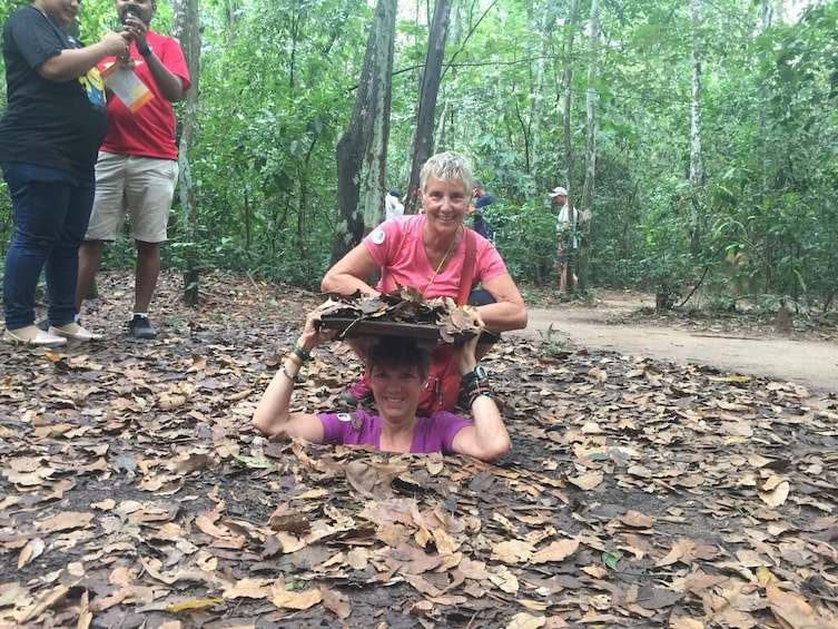 Show item 3 of 10. Luxury-Group Half-Day Tour of Cu Chi Tunnels