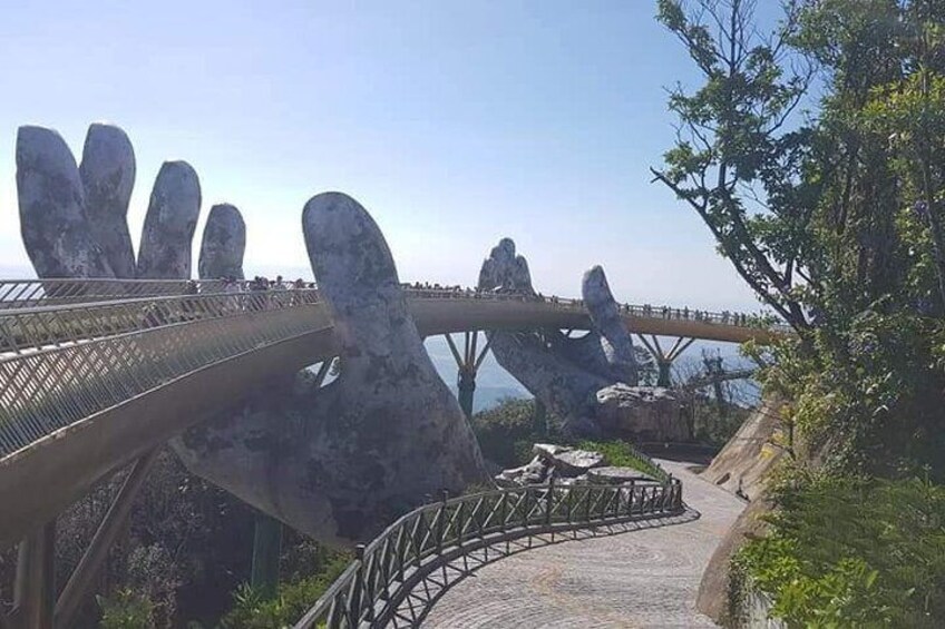 Private Car to Visit Golden Bridge - Ba Na Hills with Cable Car Ticket Included
