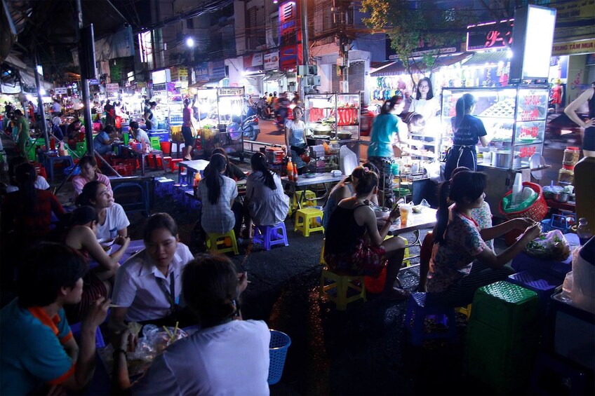 Luxury Group Evening Motorcycle Food Tour