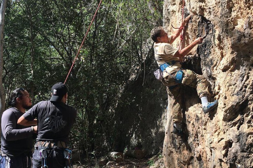 In climbing, the age doesn`t matter... Be a Rock Star