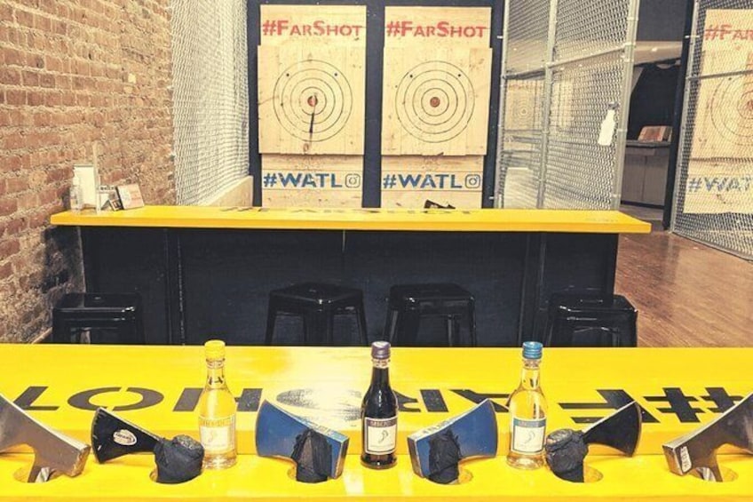 Show item 2 of 5. Private Axe Throwing for 1 Hour