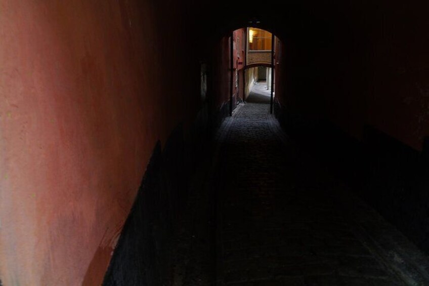 Explore the mysteries of the dark and gruesome Old Town Stockholm in this ghost walk.