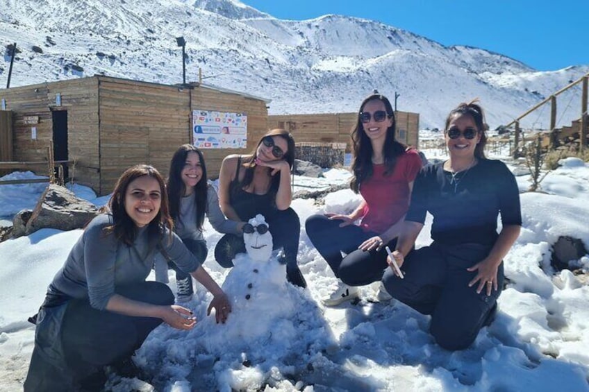 Cajon del Maipo region + Yeso Waterfall + picnic