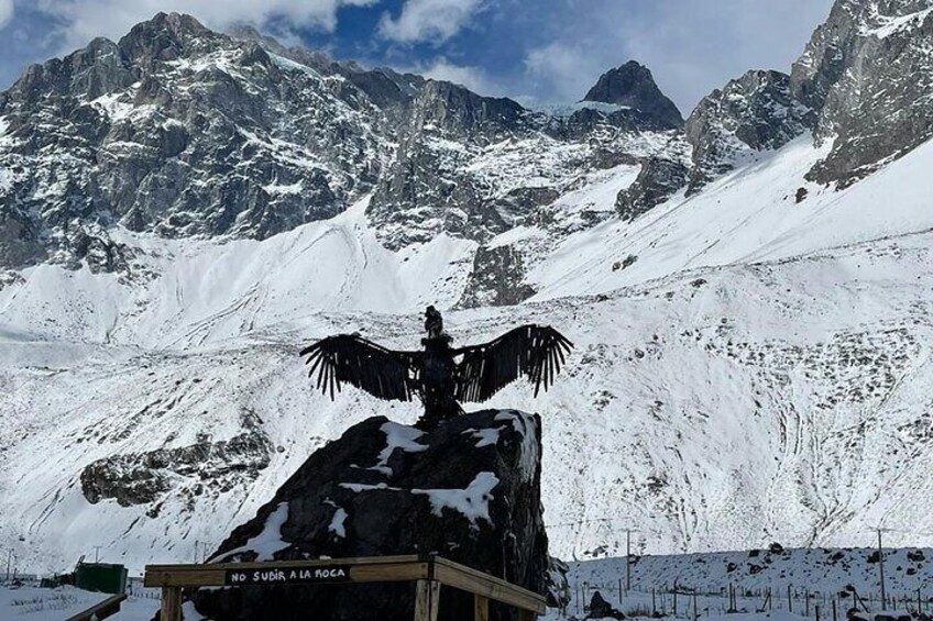 Cajon del Maipo region + Yeso Waterfall + picnic