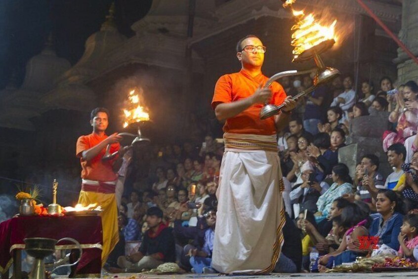Aarati at Pashupatinath 