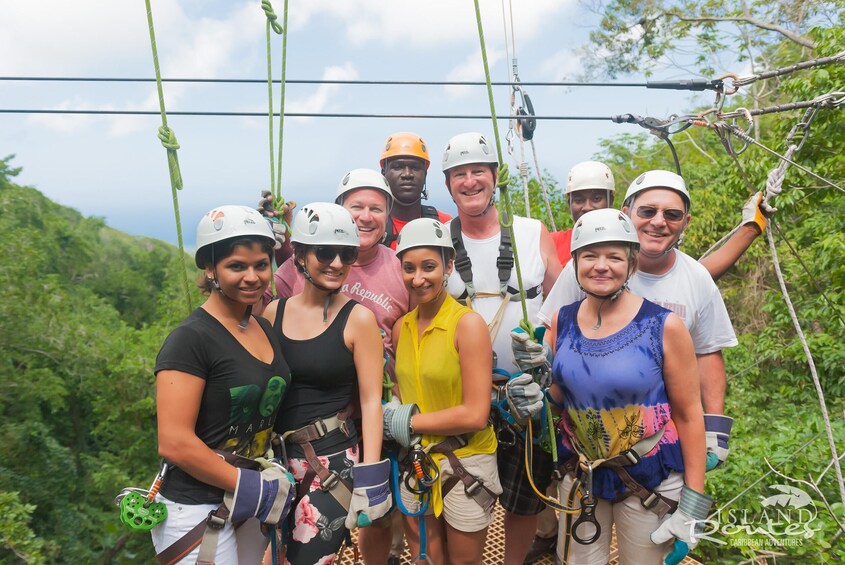 Zipline Canopy Adventure in Montego Bay