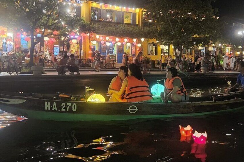 GuidedTour to Basket Boat &Coconut Jungle-HoiAn City-Night Market