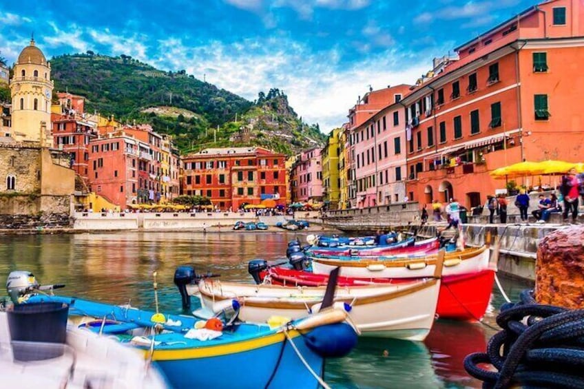 UrbExcursions Cinque Terre with Vernazza Manarola and Corniglia from Livorno Cruise Port